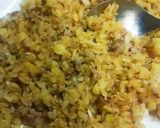 簡単！豚挽肉とネギDEパラパラ黄金炒飯♪作り方8写真