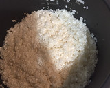 煮物残り汁で節約時短炊き込み御飯作り方3写真