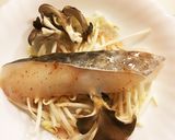 市販ドレッシングで＊白身魚のレンジ蒸し作り方2写真