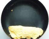 かにかまとしめじのあんかけ　和風オムレツ作り方2写真