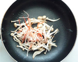 かにかまとしめじのあんかけ　和風オムレツ作り方7写真