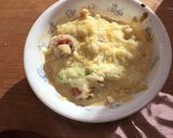 カップスープの素でアレンジ（白米と）作り方3写真