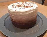 バレンタインにも☆三層チョコレートケーキ作り方1写真