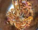 鰤と玉ねぎのシャキシャキピリ辛キムチ和え作り方4写真