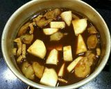 分量簡単！大根とこんにゃくの味噌煮作り方4写真