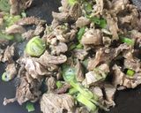 牛すじの甘辛和風炒め作り方4写真