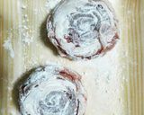 豚バラ肉の巻きステーキきのこソース作り方2写真