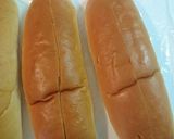 コッペパンのサンドイッチ☆こつ&包み方★作り方1写真