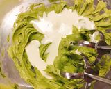抹茶チーズクリームのクリスマスマフィン作り方5写真