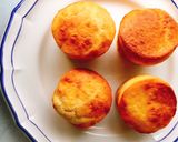 抹茶チーズクリームのクリスマスマフィン作り方1写真