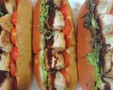 コッペパンのサンドイッチ☆こつ&包み方★作り方8写真