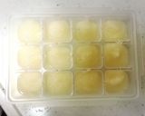 離乳食初期　ブレンダーで梨とかリンゴ作り方3写真