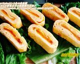 卵黄醤油漬けジュレ入卵焼き^^@作り方8写真