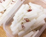 簡単♡大根の甘辛漬物作り方1写真