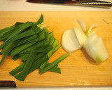 レンジで簡単　野菜たっぷり豚キムチ作り方1写真