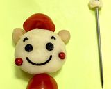 簡単可愛い くま耳サンタ クリスマス飾り作り方7写真