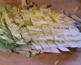 簡単★白菜とカニの天津飯風★作り方1写真