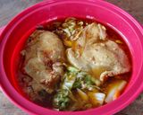 チキンでクリスマス！鶏もも肉の白菜煮作り方4写真