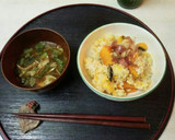 かぼちゃ御飯（血管ダイエット食1044）作り方6写真