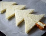 食パンで簡単！クリスマスツリーピザ作り方2写真