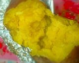 オーブンでねっとり甘い焼き芋★アルミだけ作り方4写真