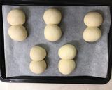 手ごねで 雪だるまパン作り方11写真