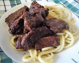 豚肩肉の赤ワイン煮とポレンタ作り方14写真