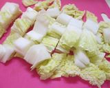 白菜が入ったそうめん♪作り方1写真