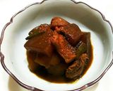 分量簡単！大根とこんにゃくの味噌煮作り方7写真