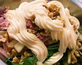 低糖質☆りんご消費！水菜とのサラダ作り方4写真