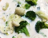 レンジで簡単！ ブロッコリーのシチュー作り方4写真