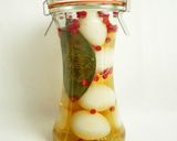 うずら卵のピンクペッパーピクルス作り方5写真