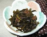 自家製ゆずポン酢の昆布の再利用♡佃煮♪作り方4写真