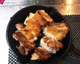 クリスマスにローストチキン香草パン粉焼き作り方3写真