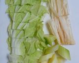 糖質オフ✨鮭と野菜の甘味噌レンジ蒸し♪作り方1写真