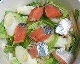 糖質オフ✨鮭と野菜の甘味噌レンジ蒸し♪作り方3写真