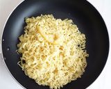 インスタント麺で　塩レモン焼きそば作り方3写真