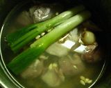 参鶏湯（サンゲタン）♡風♥さっぱり煮♡作り方1写真