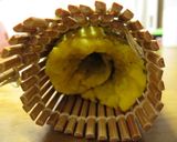 カボチャとハンペンで☆カンタン伊達巻き♪作り方6写真