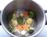 ブロッコリーと根野菜のエチュベ作り方7写真