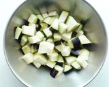 なすの炊き込みご飯作り方1写真