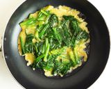 カリカリチーズとほうれん草のチヂミ作り方4写真