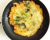 カリカリチーズとほうれん草のチヂミ作り方6写真