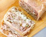 カレー味のレバペ入りパテドカンパーニュ作り方23写真