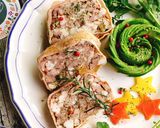 カレー味のレバペ入りパテドカンパーニュ作り方24写真