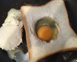 目玉焼きトースト作り方2写真