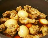 鳥手羽元のやわらか煮作り方5写真