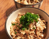 ゆかりと鶏そぼろの炊き込みご飯作り方5写真
