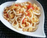 簡単♡塩麹deふわとろタマトマうどん♪作り方6写真
