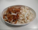 れんこんとさつま揚げのきんぴら作り方1写真